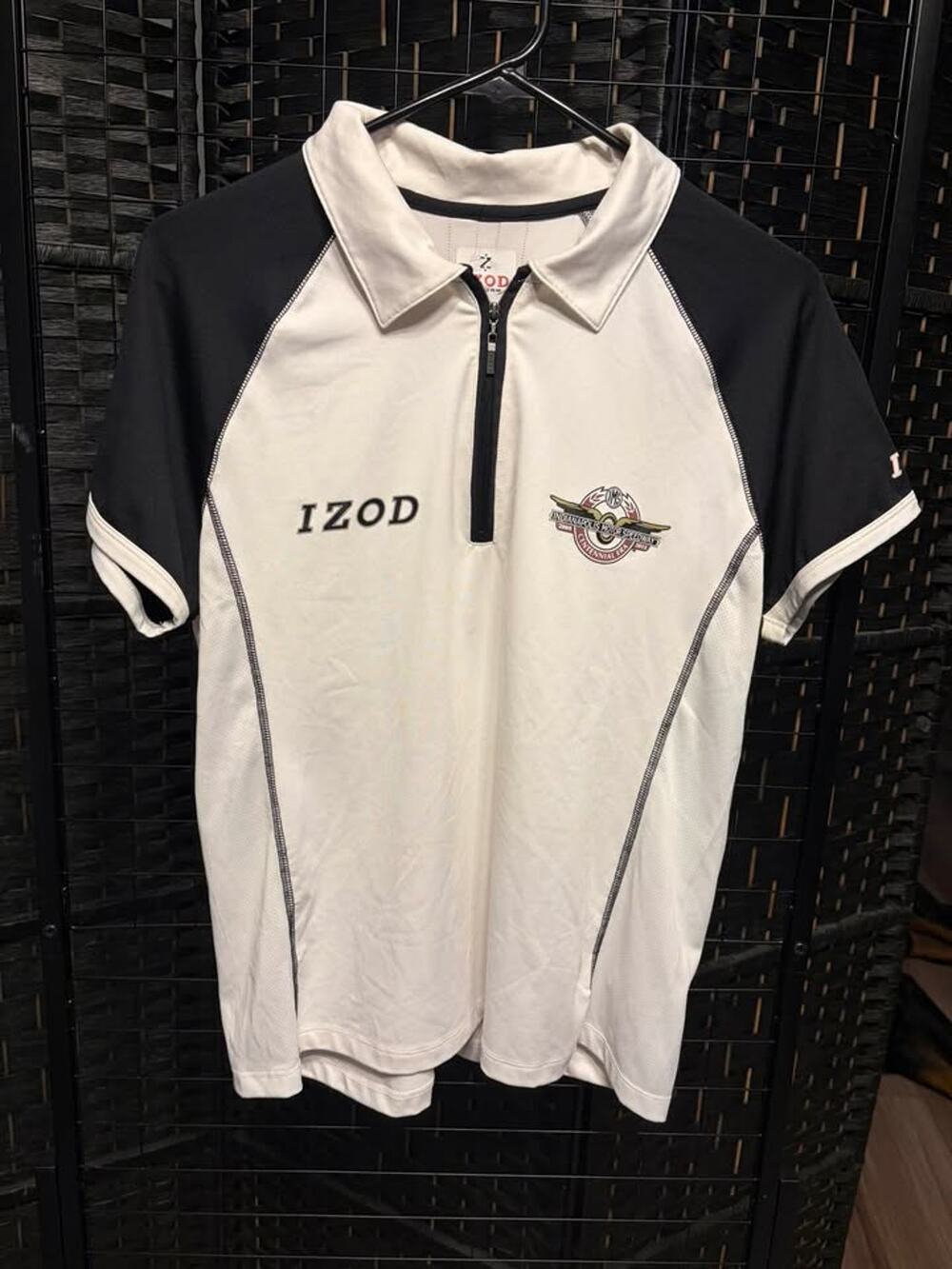 IZOD Golf Polo - Indianapolis Motor Speedway Centennial Patch - Size L